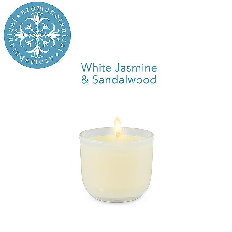 Mini bougie Jasmin & Bois de Santal au parfum apaisant par Aromabotanical