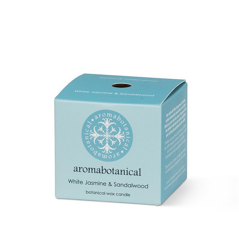 Mini bougie Jasmin & Bois de Santal au parfum apaisant par Aromabotanical
