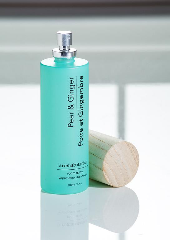 Vaporisateur d'ambiance Poire Gingembre avec un parfum Épices Fraîches & Ambre par Aromabotanical