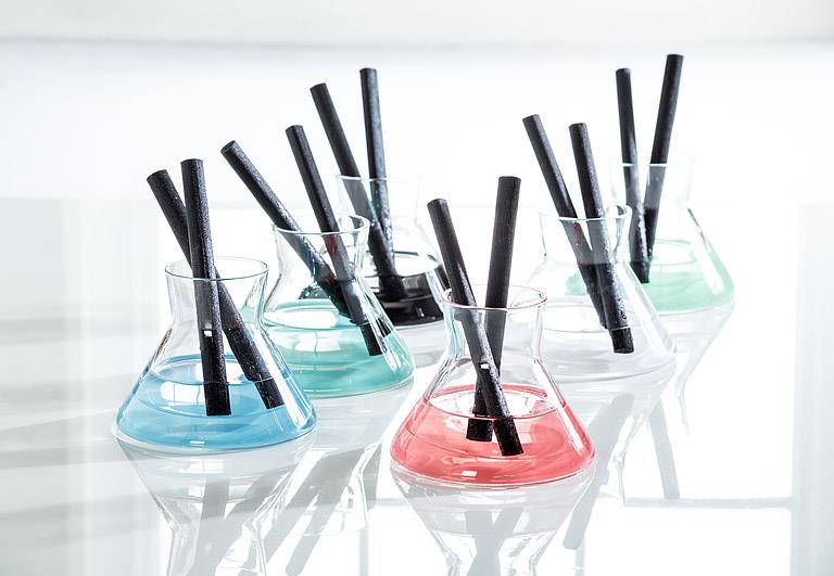 Diffuseur moderne Poire Française avec parfum sophistiqué Poire Florale Musquée par Aromabotanical