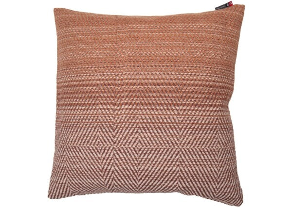 Housse de coussin à chevrons dégradés par David Fussenegger