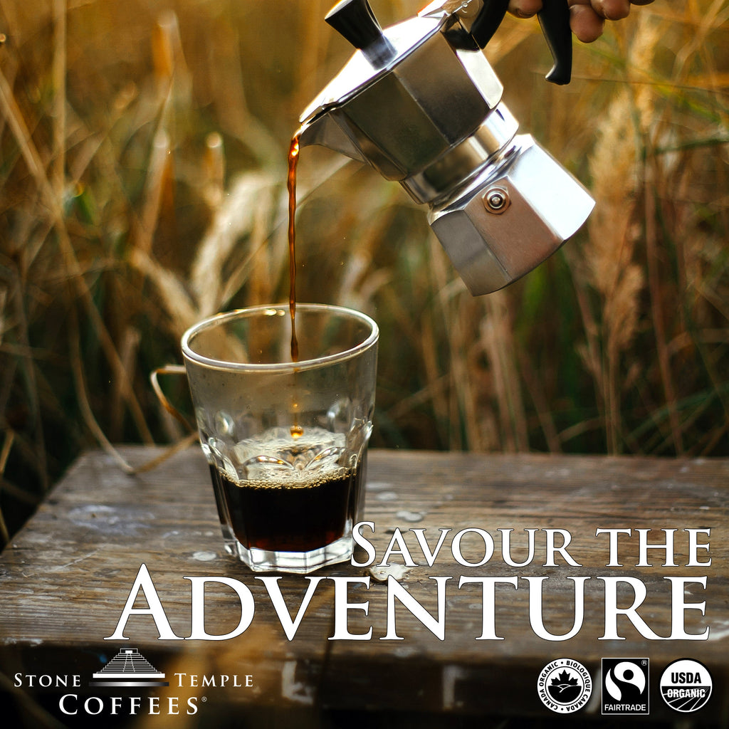 Espresso - Grains Entiers, Torréfaction Espresso, Certifié Biologique OCIA / Café Équitable 454g