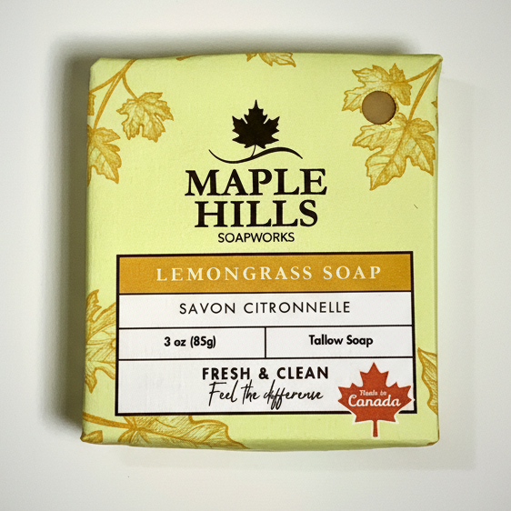Savon de Soie au Suif et à la Citronnelle