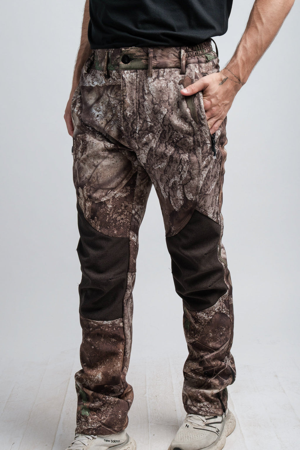 Pantalon camouflage homme, résistant à l'eau, pour l'aventure