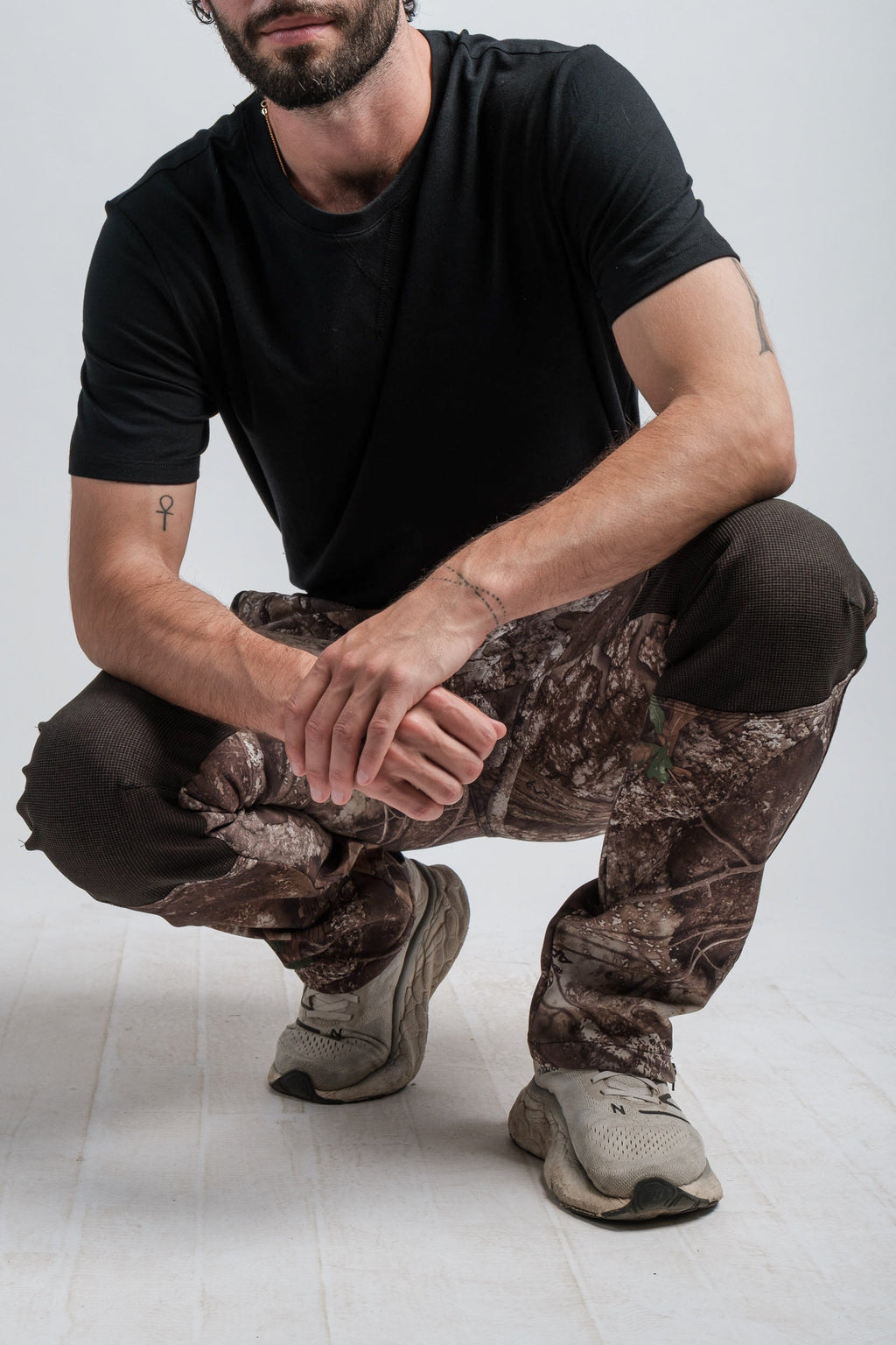 Pantalon camouflage homme, résistant à l'eau, pour l'aventure