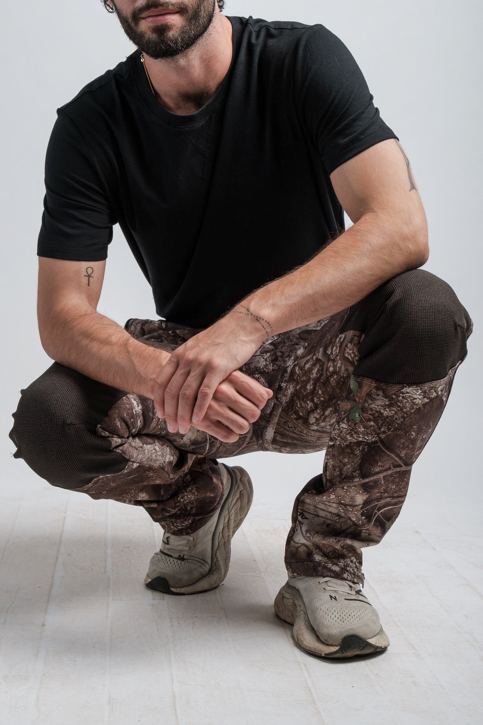 Pantalon camouflage homme, résistant à l'eau, pour l'aventure