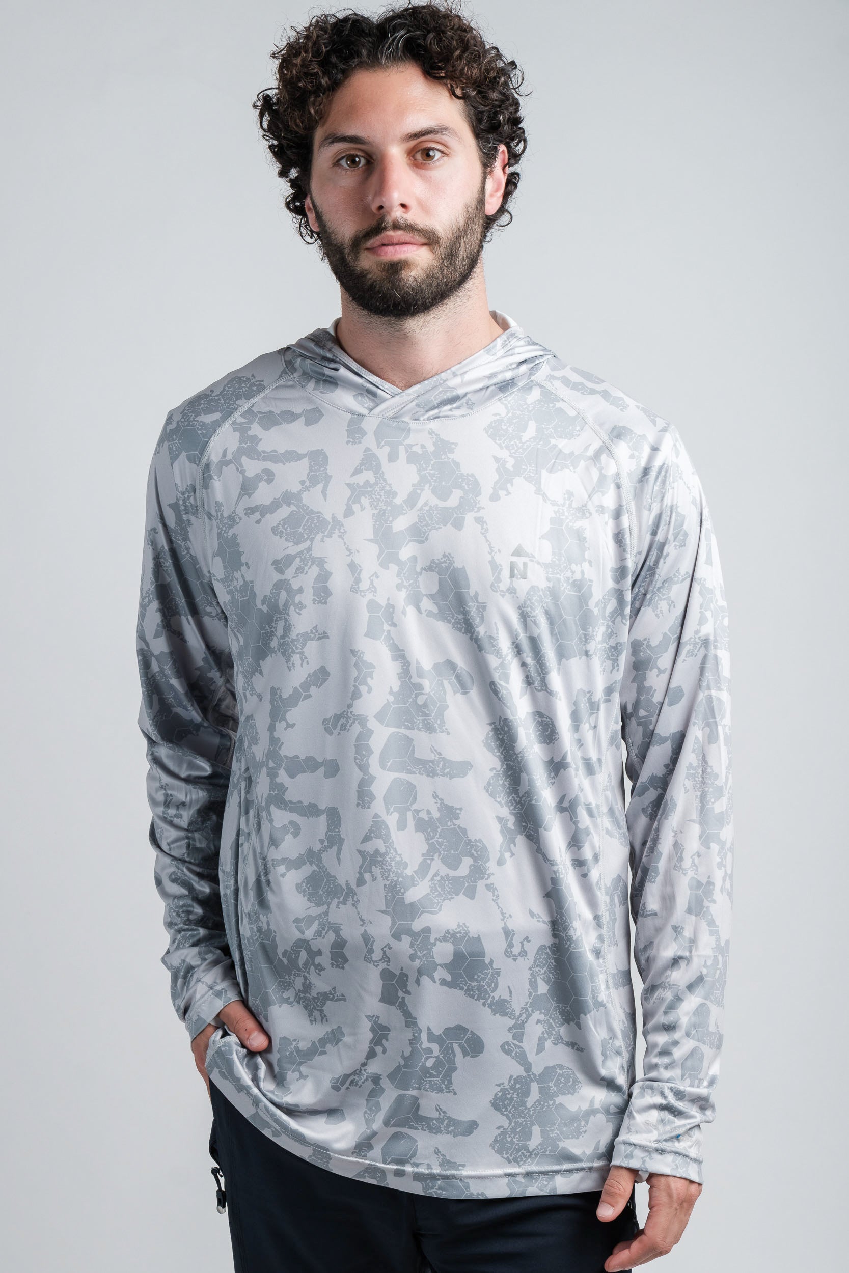 Sweat à capuche rafraîchissant d'été UPF 50