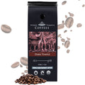 Dark Temple - Whole Bean, Dark French Roast, Certified Organic OCIA/ Fairtrade Coffee 1lb/ 454g