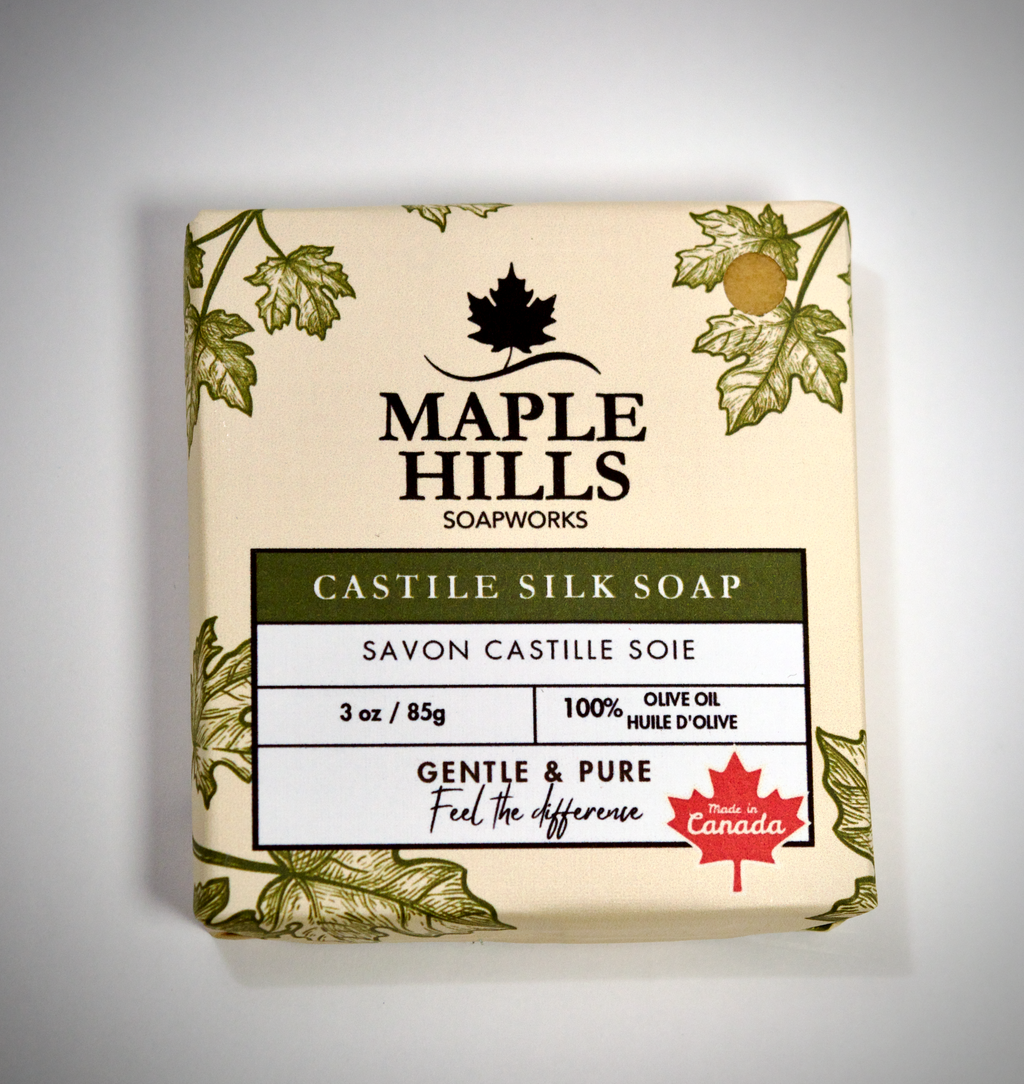 Savon en barre de soie de Castille
