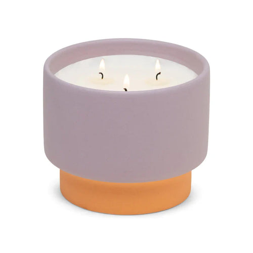 Color Block 16 oz Candle - Violet + Vanilla by Paddywax
