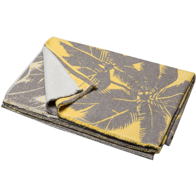 Plaid Jaune Palme de David Fussenegger